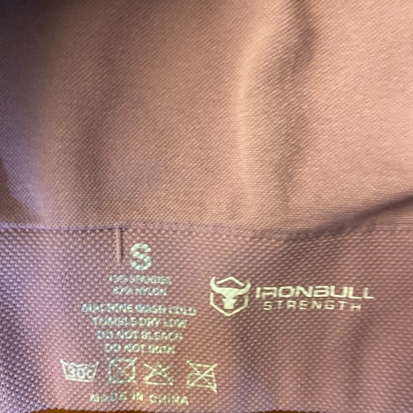 Iron Bull SMALL Sports Bra Dusty Rose - Picture 3 of 6